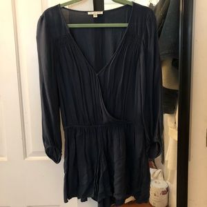 American Eagle Long Sleeve Short Romper